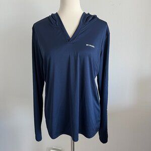 Columbia Long Sleeve Dry fit Hooded T